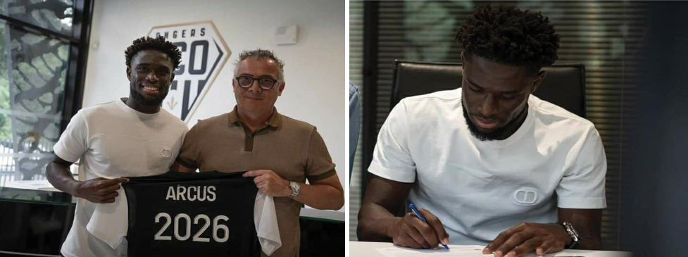 Officiellement, Carlens Arcus nouveau joueur d'Angers SCO !